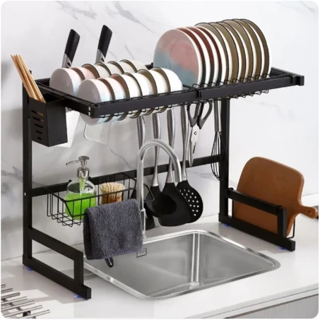 Rak Piring Dapur Wastafel Serbaguna